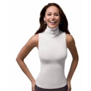 SPANX SLEEVELESS TURTLENECK